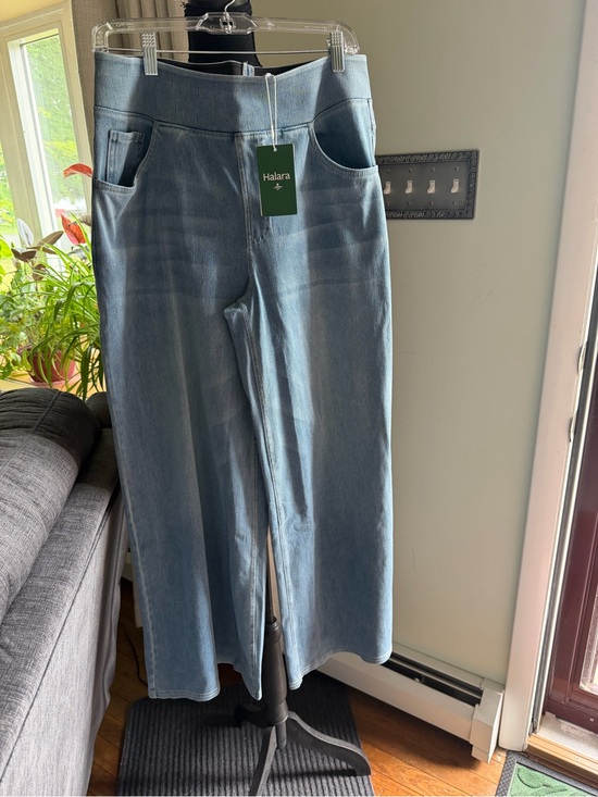 HALARA Denim - Halara Light Blue Women’s Wide-Leg Jeans IF YOU KNOW YOU KNOW THE COMFORT
